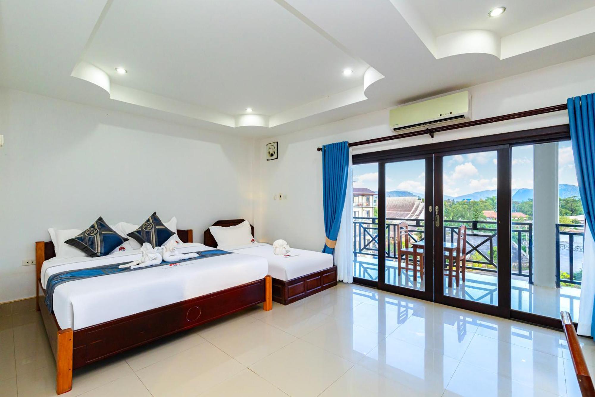 Lisha The Grand Riverside Hotel Vang Vieng Exterior foto